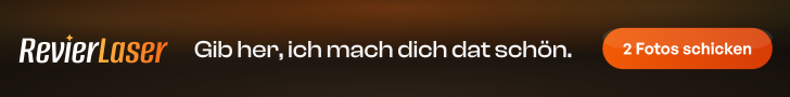 Anzeige RevierLaser, Google Display Leaderboard, 728 × 90 Pixel