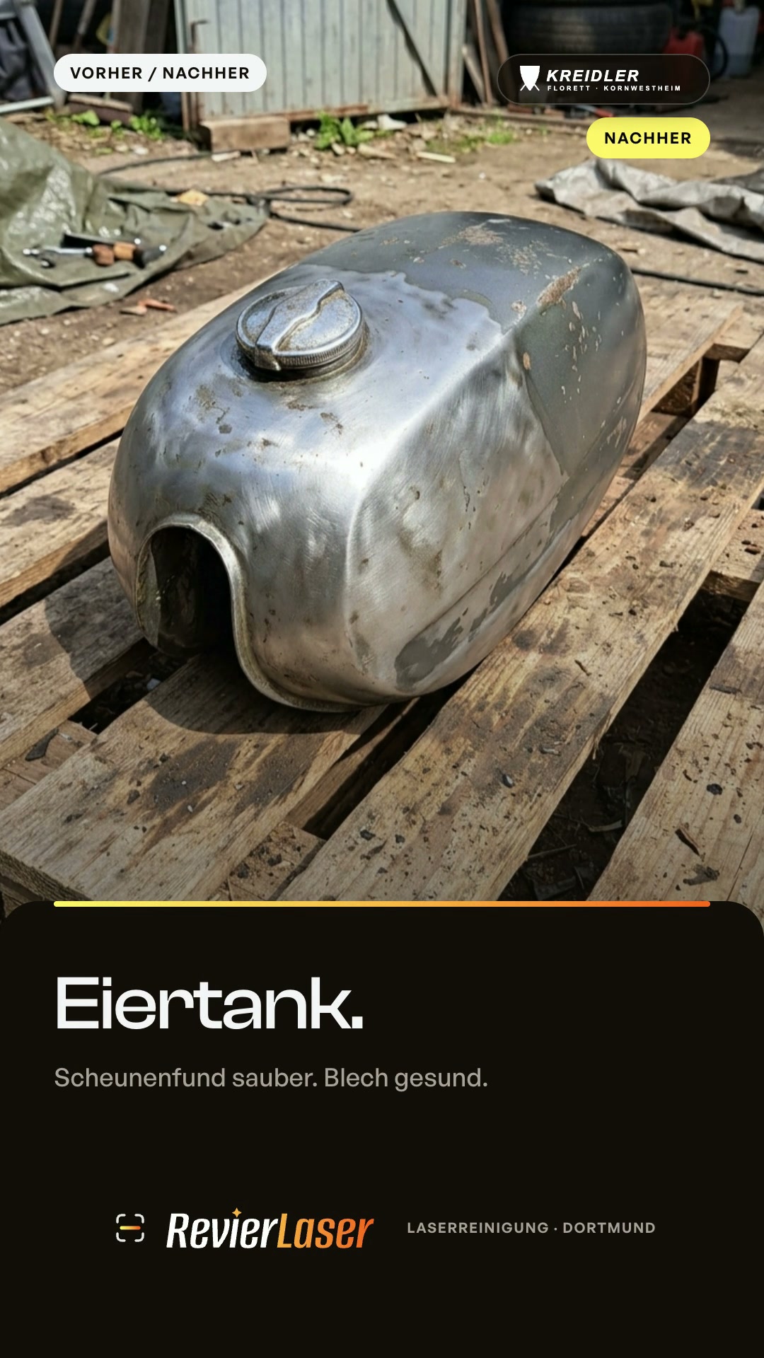 Kreidler Florett Eiertank
