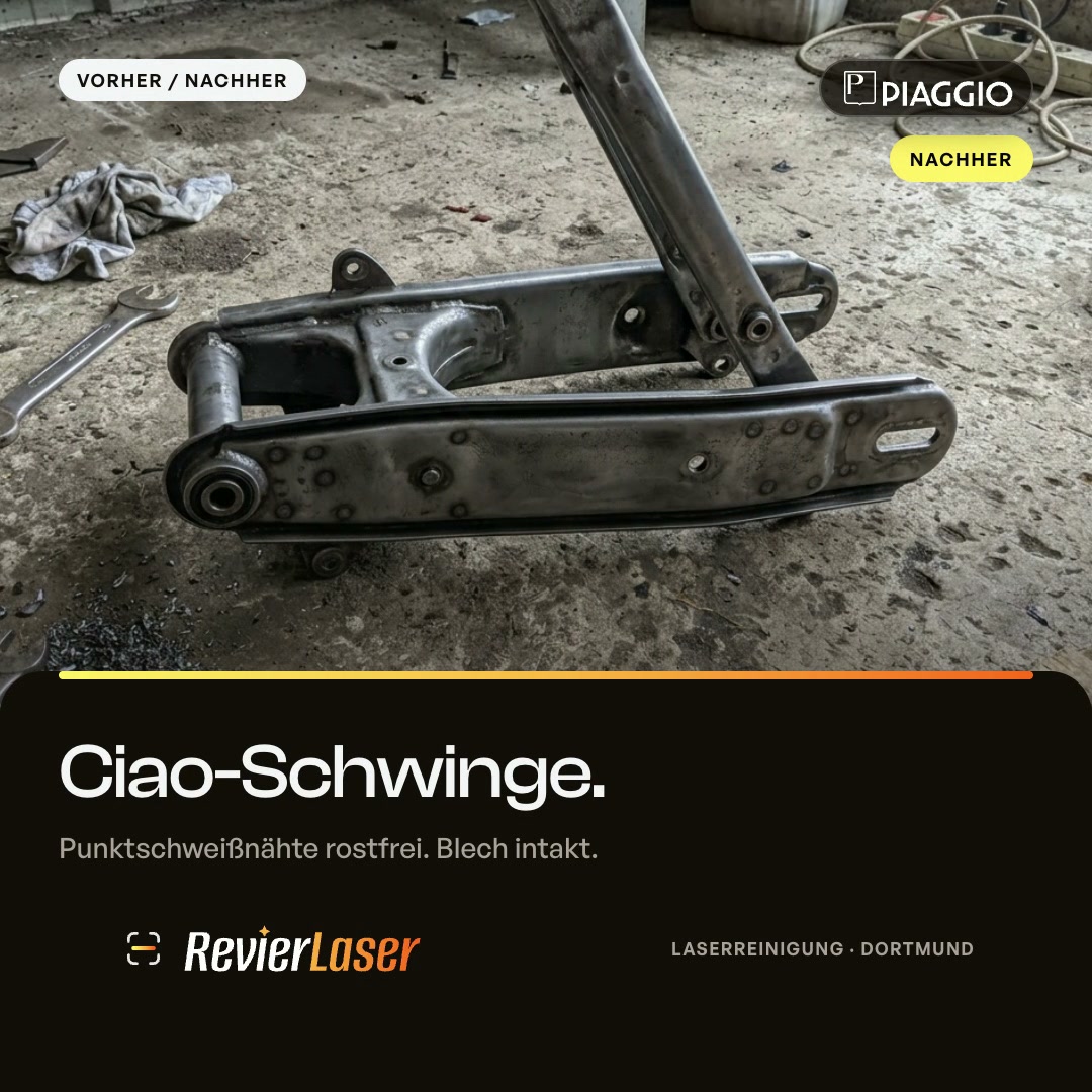 Piaggio Ciao Schwinge & Trittbrett