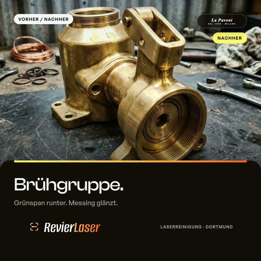 La Pavoni Messing-Brühgruppe
